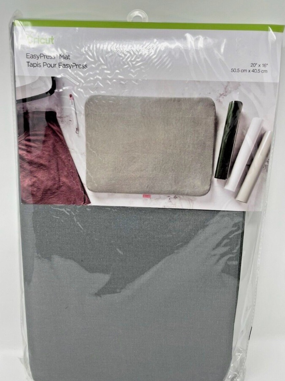 Cricut EasyPress Mat Gray with Silver Accent